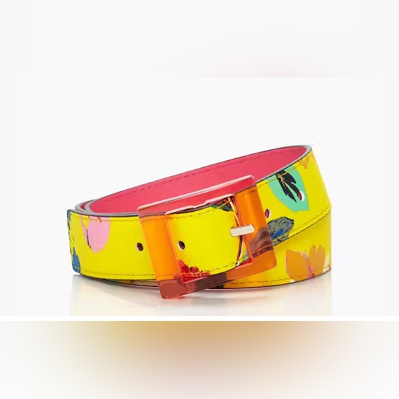 Kate Spade Reversible Printed Trouser Belt - Picture 5 of 12